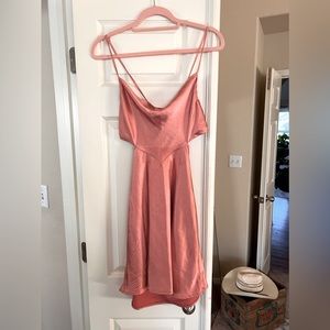 Kiss The Sky Satin Dress